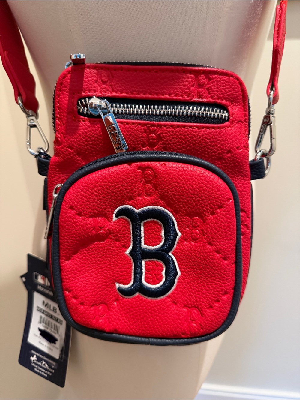 NWT Montana West MLB Boston Red Sox Mini Crossbody Bag